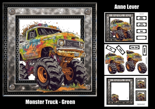 Monster Truck - Green
