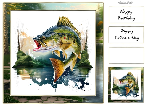 Fabulous Jumping Fish 1 8x8