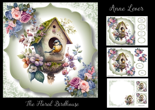 The Floral Birdhouse