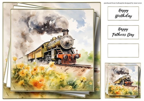 Vintage Steam Train 1