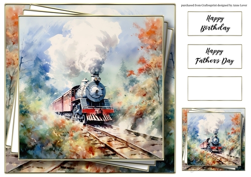 Vintage Steam Train 3