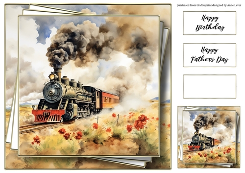 Vintage Steam Train 4