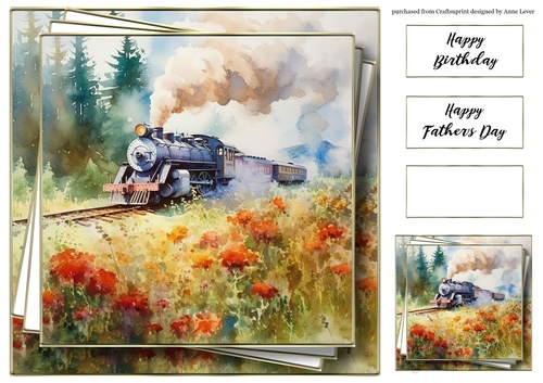Vintage Steam Train 6
