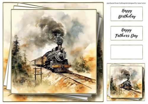 Vintage Steam Train 7