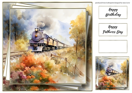 Vintage Steam Train 8