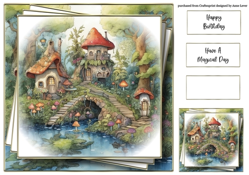 Whimsical Fairy Village 1
