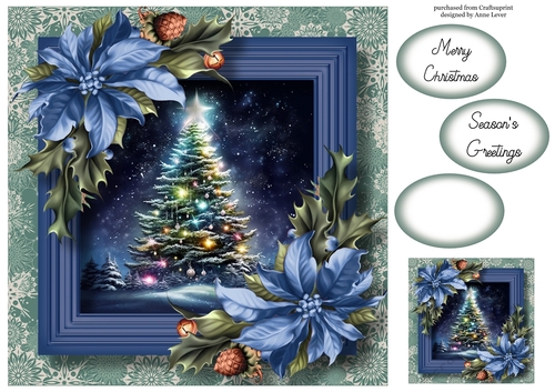 The Forest Christmas Tree 4 8x8