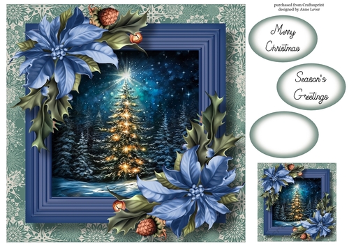 The Forest Christmas Tree 1 8x8