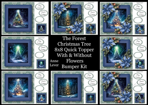 The Forest Christmas Tree Quick Topper With & Without Flowers Bumper Kit