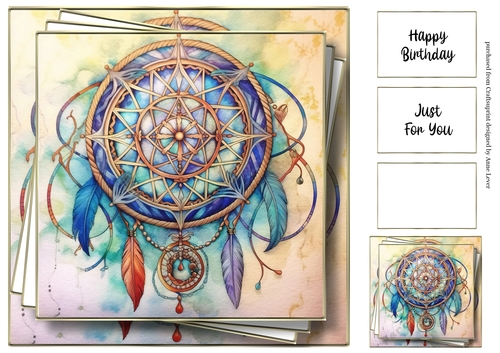 Watercolour Dreamcatcher 2