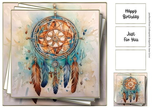 Watercolour Dreamcatcher 3