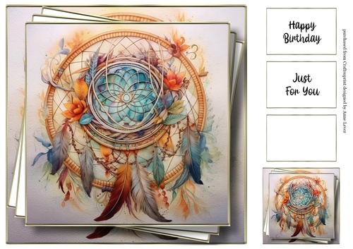 Watercolour Dreamcatcher 4
