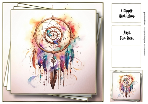 Watercolour Dreamcatcher 5
