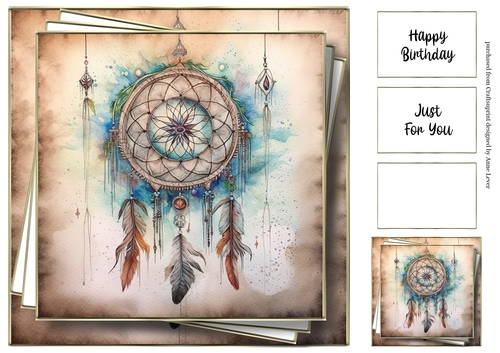 Watercolour Dreamcatcher 8