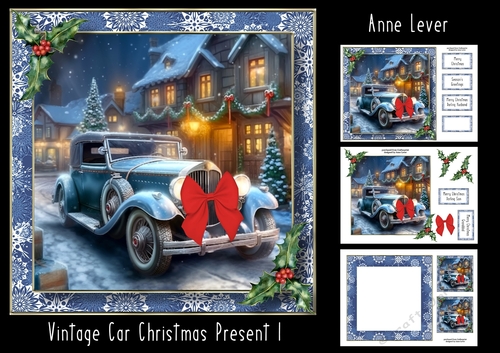 Vintage Car Christmas Present 1 (darling husband / son)