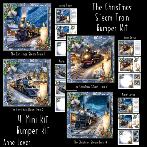 The Christmas Steam Train Bumper Kit