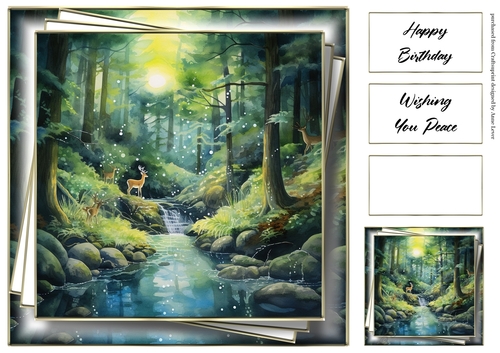 A Serene Woodland Glade 2