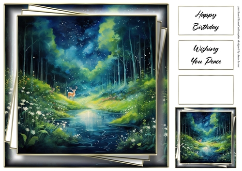 A Serene Woodland Glade 8