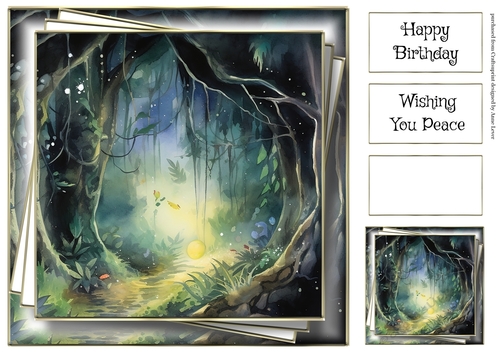 Watercolour Secret Forest 2
