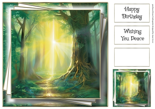 Watercolour Secret Forest 3