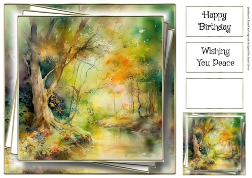 Watercolour Secret Forest 4