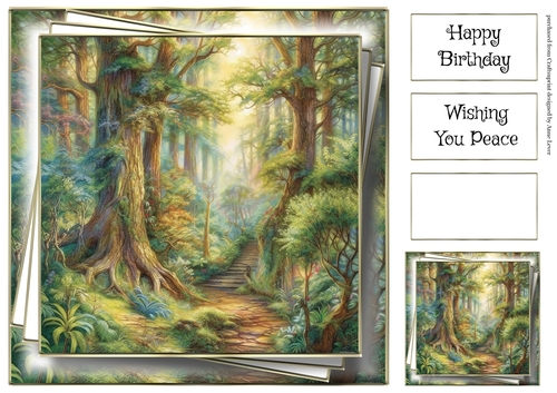 Watercolour Secret Forest 5