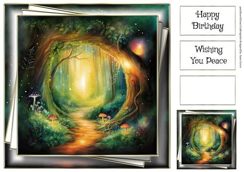 Watercolour Secret Forest 7