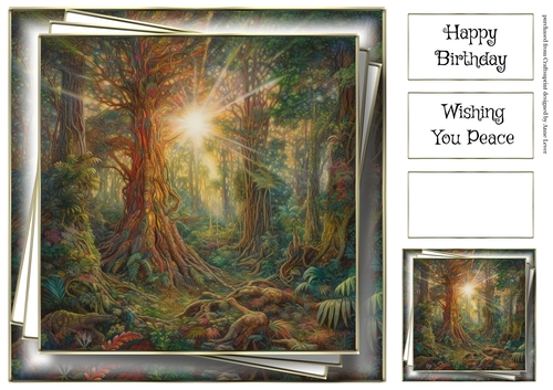 Watercolour Secret Forest 8
