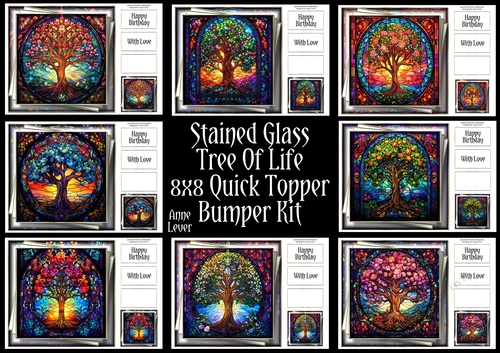 Tree Of Life Stained Glass Bumper Kit