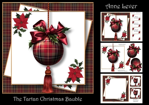 The Tartan Christmas Bauble