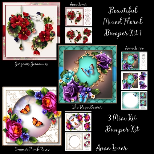 Beautiful Mixed Floral Bumper Kit 1
