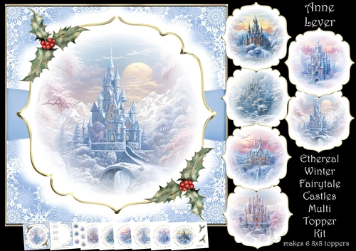 Ethereal Winter Fairytale Castle Multi Topper Kit