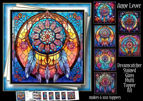 Dreamcatcher Stained Glass Multi Topper Kit