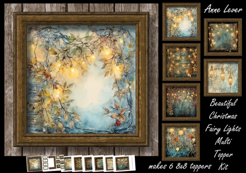 Beautiful Christmas Fairy Lights Multi Topper Kit