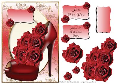 Red Roses Stiletto