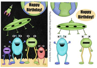 Aliens & Spaceships - Kids Birthday