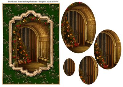 Christmas Room & Fancy Frame + Pyramage