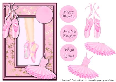 Ballet Pink + Decoupage