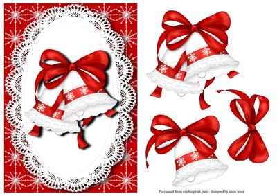 Red & White Christmas Bells