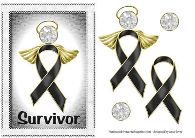 Melanoma Cancer Angel - Survivor
