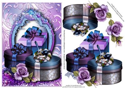 Glitter Birthday Gifts & Gorgeous Rose