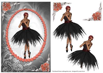 Gothic Ballerina - Peach