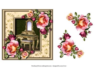 Vintage Vanity Roses