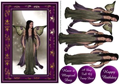 Beautiful Calisi Fae + Decoupage
