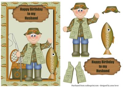 Fishing - Happy Birthday to My Husband