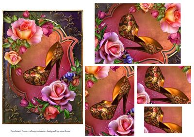 Diva Shoe & Romantica Roses Stacker