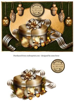 Golden Christmas Presents