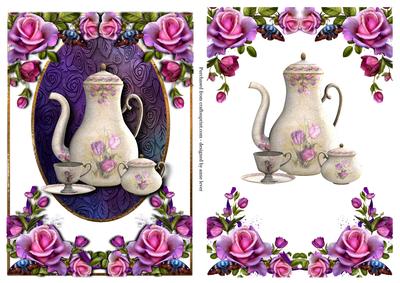 Vintage Tea Time & Romantica Roses