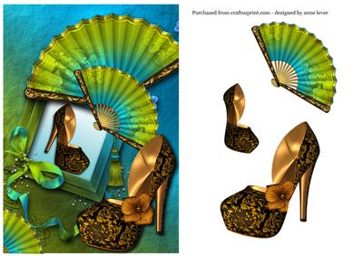 Beautiful Fans & Diva Shoe