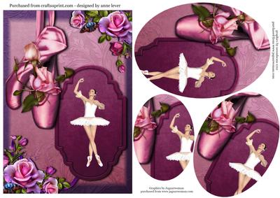 Beautiful Ballet & Romantica Roses Oval Pyramid
